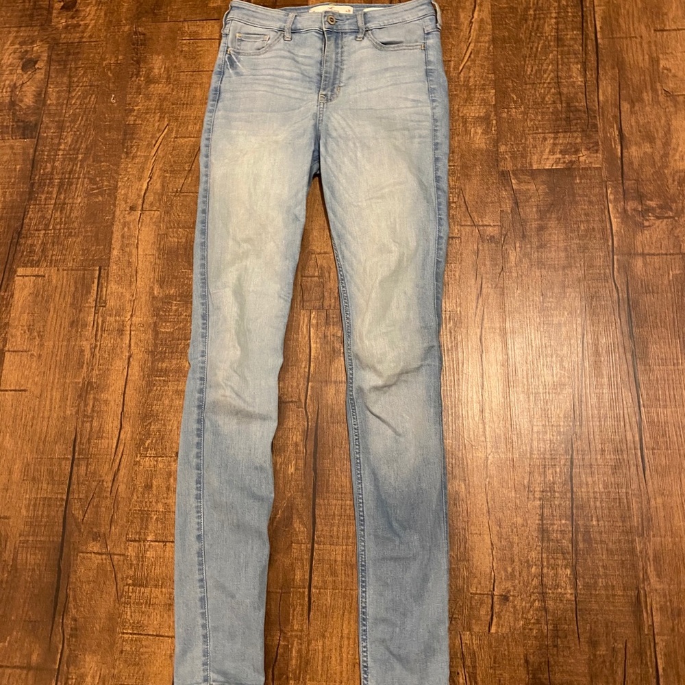 Blue High Rise Hollister Jeans